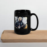 Breaking Musical Barriers Black Glossy Mug - Beyond T-shirts